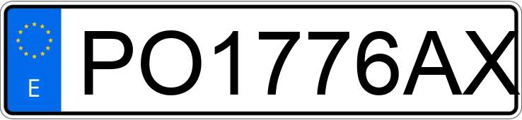 Numer rejestracyjny PO1776AX posiada OPEL CORSA