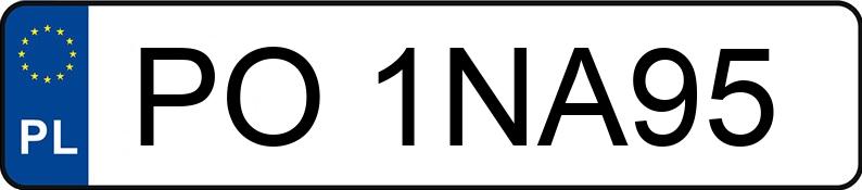 Numer rejestracyjny PO 1NA95 posiada SEAT ATECA - PO1NA95