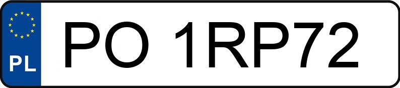 Numer rejestracyjny PO 1RP72 posiada VOLVO FH 12.420 - PO1RP72 Numer rejestracyjny PO 1RP72 posiada VOLVO FH 12.420 - PO1RP72