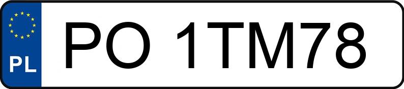 O número de registro PO 1TM78 tem FIAT Panda Van 1.0 GSE MR`21 E6d 1.6t Pop - PO1TM78