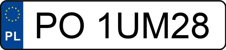 Numer rejestracyjny PO 1UM28 posiada MAZDA MX-5 2.0 MR`15 E6 SkyFreedom - PO1UM28