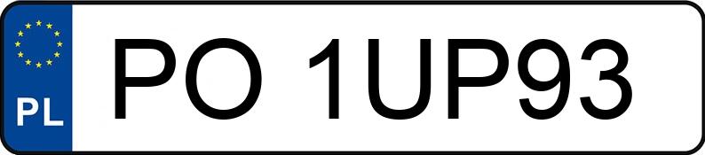 Numer rejestracyjny PO 1UP93 posiada MERCEDES-BENZ S 450 - PO1UP93 Numer rejestracyjny PO 1UP93 posiada MERCEDES-BENZ S 450 - PO1UP93