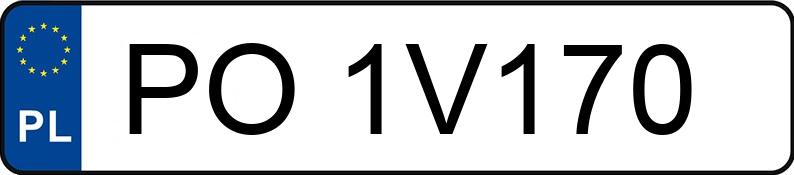 Numer rejestracyjny PO 1V170 posiada PEUGEOT 508 - PO1V170