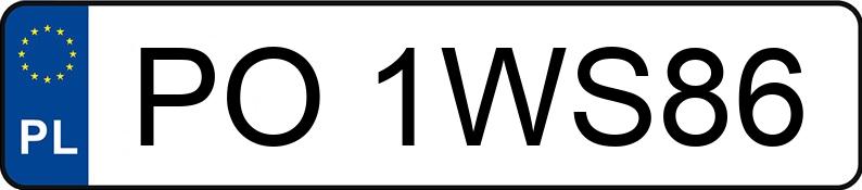 Numer rejestracyjny PO 1WS86 posiada PEUGEOT 3008 1.6 MR`20 E6d GT 180 S&S EAT - PO1WS86