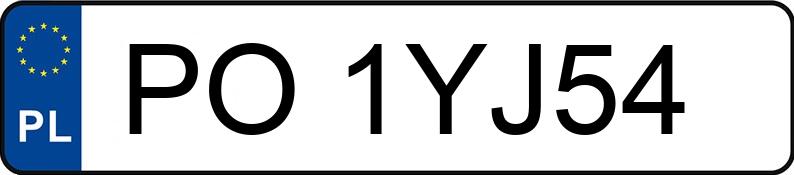 Numer rejestracyjny PO 1YJ54 posiada KRONE SD - PO1YJ54