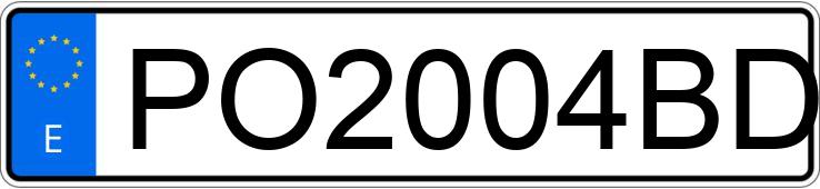 Numer rejestracyjny PO2004BD posiada RENAULT CLIO Numer rejestracyjny PO2004BD posiada RENAULT CLIO