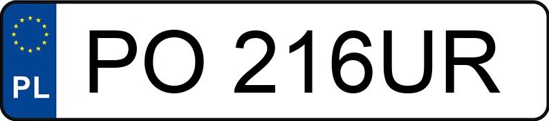 Numer rejestracyjny PO 216UR posiada NISSAN Micra 1.0 MR`98 GX SV Andes - PO216UR