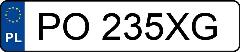 Numer rejestracyjny PO 235XG posiada FORD Mondeo 2.0 TDCi MR`10 E5 Gold X - PO235XG