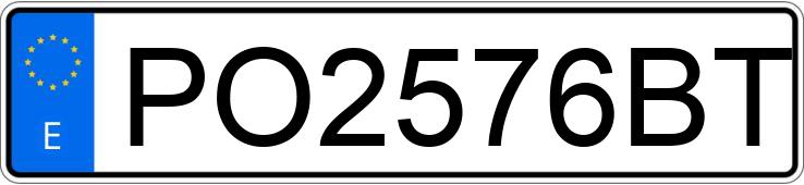 Numer rejestracyjny PO2576BT posiada CITROEN JUMPY Numer rejestracyjny PO2576BT posiada CITROEN JUMPY