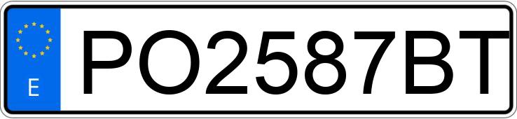 Numer rejestracyjny PO2587BT posiada AUDI A4 Numer rejestracyjny PO2587BT posiada AUDI A4