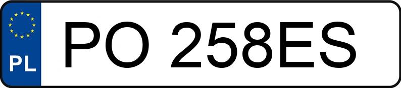 Numer rejestracyjny PO 258ES posiada FIAT Bravo II 1.4 16V MR`07 E4 Fresh - PO258ES Numer rejestracyjny PO 258ES posiada FIAT Bravo II 1.4 16V MR`07 E4 Fresh - PO258ES