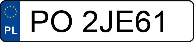 Numer rejestracyjny PO 2JE61 posiada RENAULT/MRAUTO MASTER - PO2JE61 Numer rejestracyjny PO 2JE61 posiada RENAULT/MRAUTO MASTER - PO2JE61