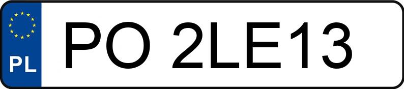 Numer rejestracyjny PO 2LE13 posiada CITROEN Berlingo III 1.5 16V BlueHDi MR`18 E6.2 M Feel EAT - PO2LE13