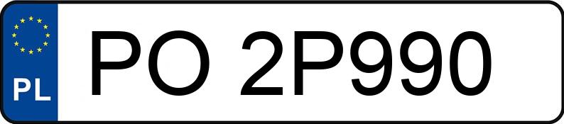 Numer rejestracyjny PO 2P990 posiada VOLKSWAGEN Golf V 1.4 MR`03 E4 Comfortline - PO2P990