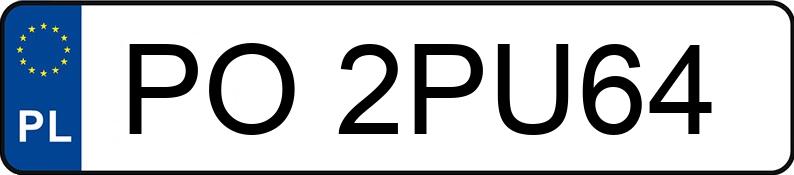 Numer rejestracyjny PO 2PU64 posiada VOLKSWAGEN TIGUAN - PO2PU64 Numer rejestracyjny PO 2PU64 posiada VOLKSWAGEN TIGUAN - PO2PU64