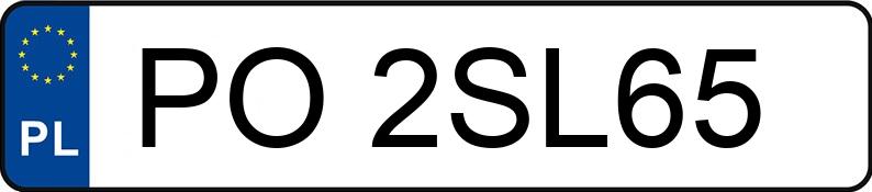 Numer rejestracyjny PO 2SL65 posiada BMW 330XD - PO2SL65 Numer rejestracyjny PO 2SL65 posiada BMW 330XD - PO2SL65