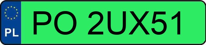 Numer rejestracyjny PO 2UX51 posiada NISSAN Leaf II MR`18 Leaf 10 40kWh Aut. - PO2UX51