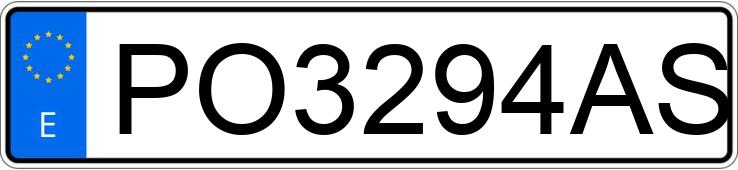 Numer rejestracyjny PO3294AS posiada PEUGEOT 309