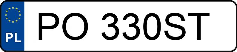 Numer rejestracyjny PO 330ST posiada FORD Focus 1.6 MR`02 E3 Comfort X - PO330ST