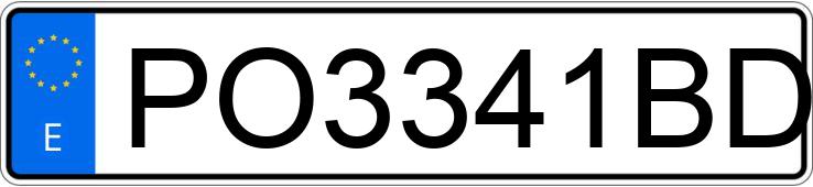 Numer rejestracyjny PO3341BD posiada SEAT IBIZA Numer rejestracyjny PO3341BD posiada SEAT IBIZA