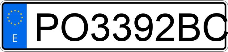 Numer rejestracyjny PO3392BC posiada SEAT MARBELLA