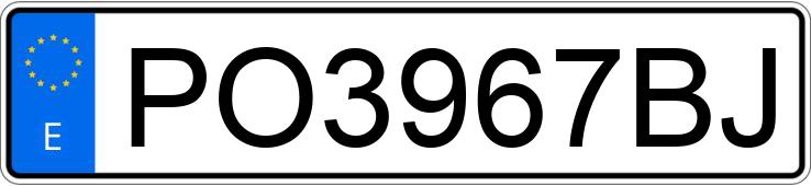 Numer rejestracyjny PO3967BJ posiada SEAT IBIZA Numer rejestracyjny PO3967BJ posiada SEAT IBIZA