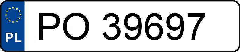 Numer rejestracyjny PO 39697 posiada FIAT SEICENTO - PO39697 Numer rejestracyjny PO 39697 posiada FIAT SEICENTO - PO39697