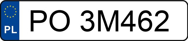 Numer rejestracyjny PO 3M462 posiada PLYMOUTH DUSTER - PO3M462