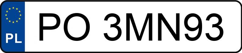 Numer rejestracyjny PO 3MN93 posiada HYUNDAI I40 - PO3MN93 Numer rejestracyjny PO 3MN93 posiada HYUNDAI I40 - PO3MN93