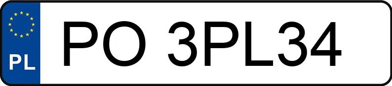 Numer rejestracyjny PO 3PL34 posiada BMW 316i Kat. E36 316i Kat. E36 - PO3PL34 Numer rejestracyjny PO 3PL34 posiada BMW 316i Kat. E36 316i Kat. E36 - PO3PL34