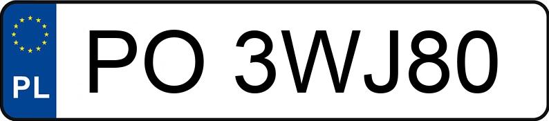 Numer rejestracyjny PO 3WJ80 posiada MAZDA CX-30 - PO3WJ80