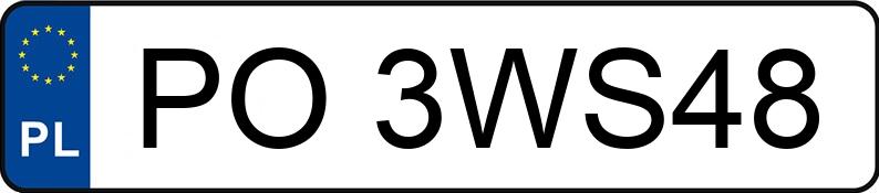 Registreringsnummeret PO 3WS48 har RENAULT Kangoo II Express dCi MR`08 E4 2.2t - PO3WS48