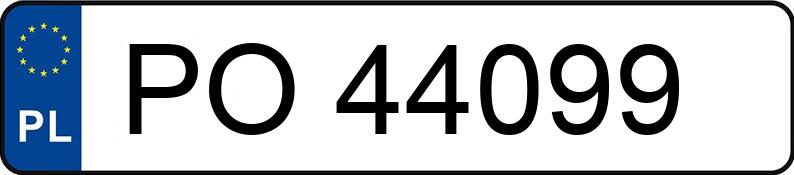 Numer rejestracyjny PO 44099 posiada TRABANT 601 0.6 601 Universal - PO44099