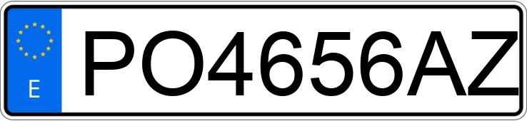 Numer rejestracyjny PO4656AZ posiada VOLKSWAGEN TRANSPORTER