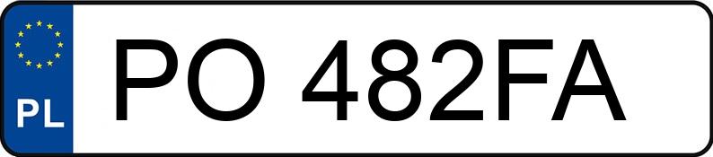 Numer rejestracyjny PO 482FA posiada HONDA Prelude 2.0 MR`97 L - PO482FA Numer rejestracyjny PO 482FA posiada HONDA Prelude 2.0 MR`97 L - PO482FA