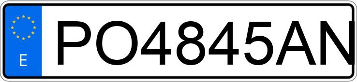 Numer rejestracyjny PO4845AN posiada VOLKSWAGEN TRANSPORTER Numer rejestracyjny PO4845AN posiada VOLKSWAGEN TRANSPORTER