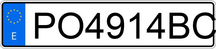 Numer rejestracyjny PO4914BC posiada MERCEDES C 250 (202)