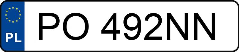 Numer rejestracyjny PO 492NN posiada VOLKSWAGEN Polo IV TDI MR`05 E4 Trendline - PO492NN Numer rejestracyjny PO 492NN posiada VOLKSWAGEN Polo IV TDI MR`05 E4 Trendline - PO492NN