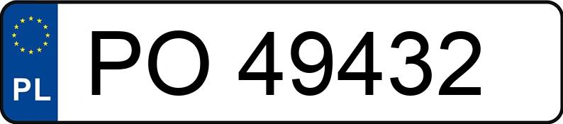 Numer rejestracyjny PO 49432 posiada OPEL Corsa B 1.4i Kat. MR`93 Joy - PO49432