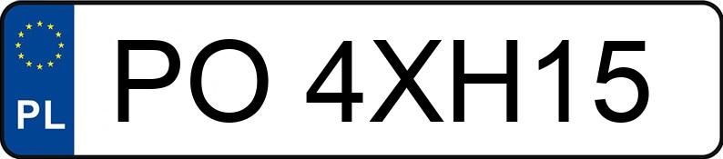 Numer rejestracyjny PO 4XH15 posiada VOLKSWAGEN Passat B8 2.0 TDI-CR MR`20 E6d Essence DSG - PO4XH15 Numer rejestracyjny PO 4XH15 posiada VOLKSWAGEN Passat B8 2.0 TDI-CR MR`20 E6d Essence DSG - PO4XH15