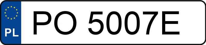 Numer rejestracyjny PO 5007E posiada CHRYSLER - PO5007E Numer rejestracyjny PO 5007E posiada CHRYSLER - PO5007E