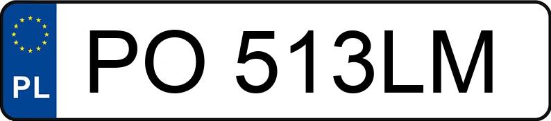 Numer rejestracyjny PO 513LM posiada SKODA FABIA COMBI - PO513LM