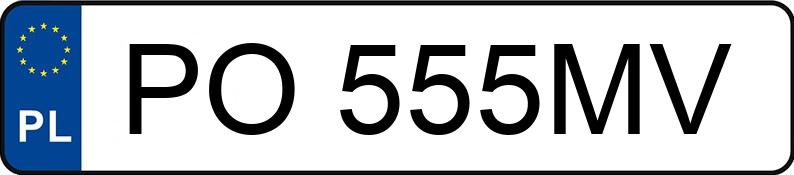 Numer rejestracyjny PO 555MV posiada FORD Focus 1.8 TDCi MR`08 E4 Gold X - PO555MV Numer rejestracyjny PO 555MV posiada FORD Focus 1.8 TDCi MR`08 E4 Gold X - PO555MV