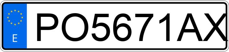 Il numero di registrazione PO5671AX ha OPEL CORSA Il numero di registrazione PO5671AX ha OPEL CORSA