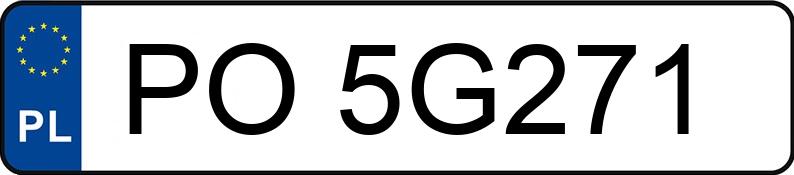 Numer rejestracyjny PO 5G271 posiada AUDI RS3 Sportback Quattro 2.5 TFSI MR`09 E5 8P S tronic - PO5G271