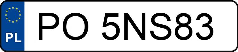 Numer rejestracyjny PO 5NS83 posiada VOLKSWAGEN T-Roc 1.0 TSI MR`17 E6 T-Roc - PO5NS83 Numer rejestracyjny PO 5NS83 posiada VOLKSWAGEN T-Roc 1.0 TSI MR`17 E6 T-Roc - PO5NS83