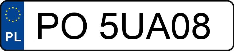 Numer rejestracyjny PO 5UA08 posiada AUDI A4 1.8 - PO5UA08 Numer rejestracyjny PO 5UA08 posiada AUDI A4 1.8 - PO5UA08