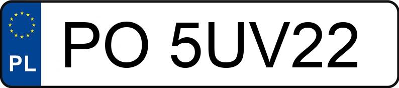 Numer rejestracyjny PO 5UV22 posiada BMW X3 Diesel MR`22 E6d G01 xDrive20d - PO5UV22 Numer rejestracyjny PO 5UV22 posiada BMW X3 Diesel MR`22 E6d G01 xDrive20d - PO5UV22