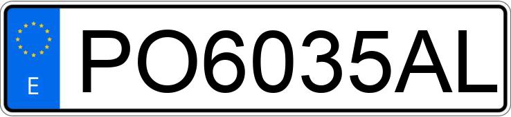 Numer rejestracyjny PO6035AL posiada CITROEN AX Numer rejestracyjny PO6035AL posiada CITROEN AX