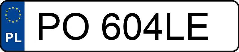 Numer rejestracyjny PO 604LE posiada VOLKSWAGEN PASSAT - PO604LE Numer rejestracyjny PO 604LE posiada VOLKSWAGEN PASSAT - PO604LE
